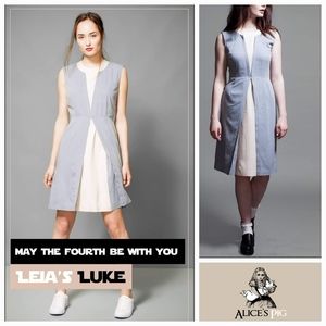 With Love Alice's Pig Leia's Luke Dress Size 6